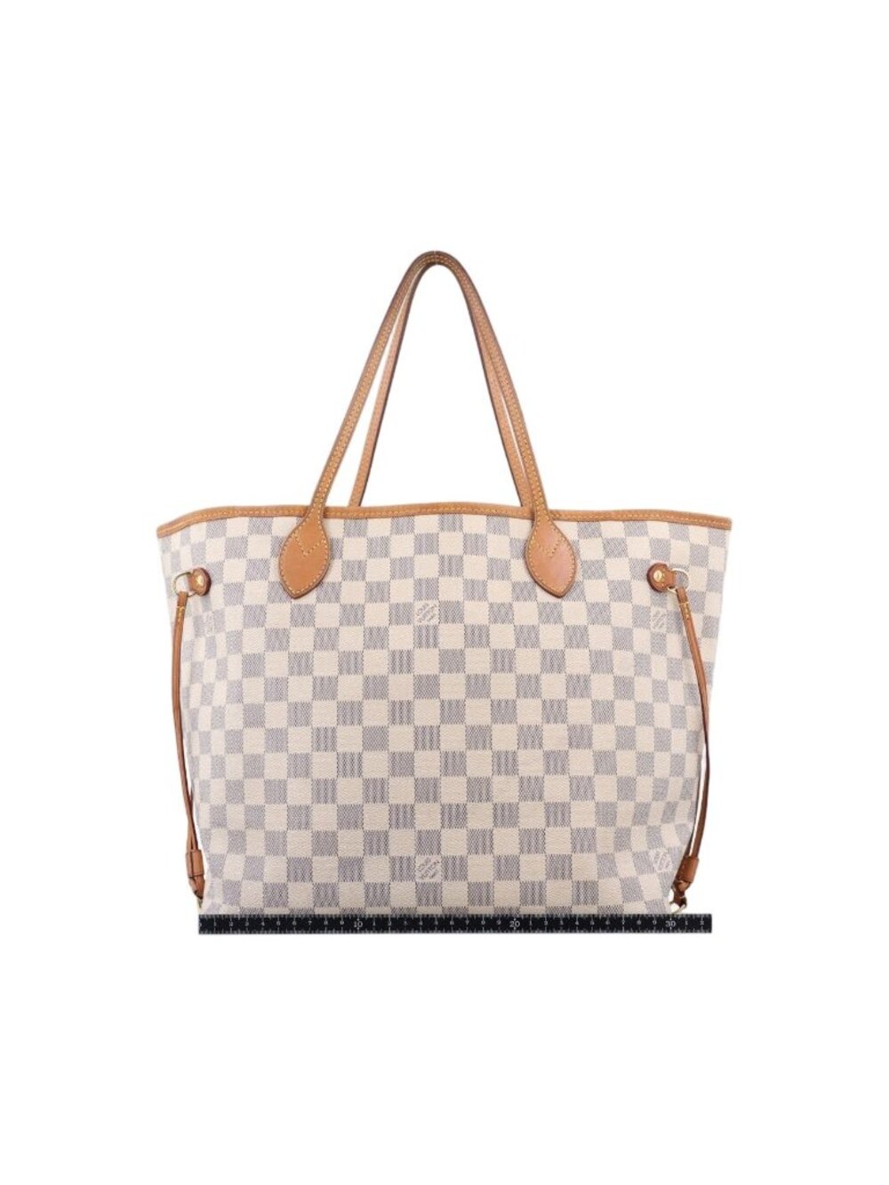 Louis Vuitton Neverfull MM Azur Damier Canvas - Picture 2 of 15